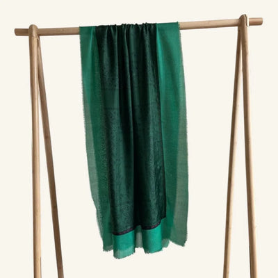 Silk Scarf | Bandana Print | Grass