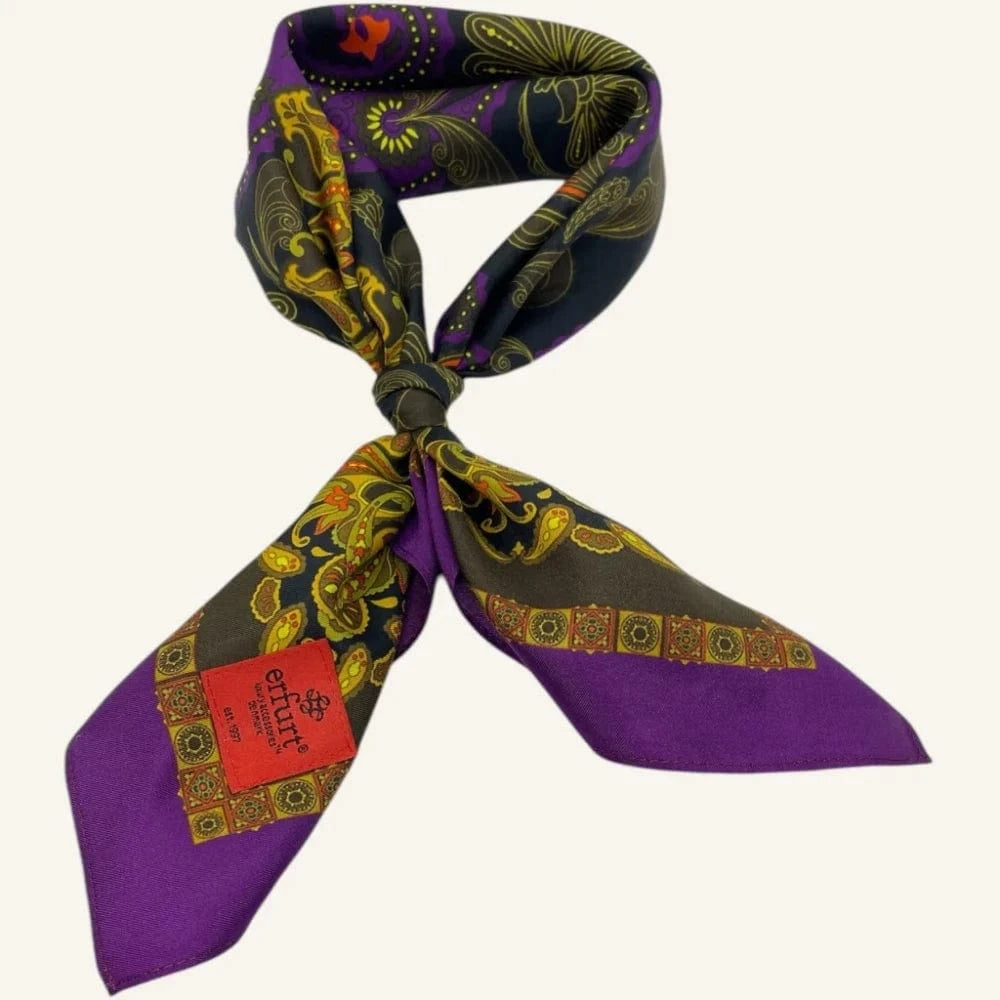 Silk Scarf | Baroque Silk | Brownie