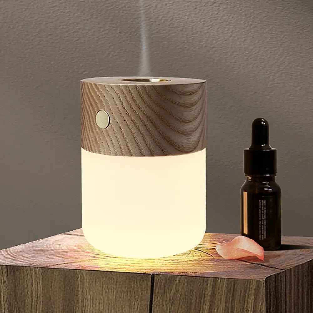 Smart Diffuser Lamp | Walnut