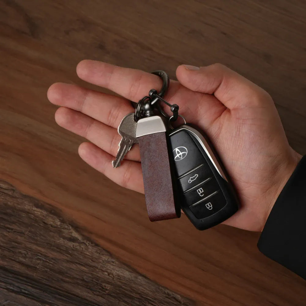 Snaphook Keychain | Dark Brown