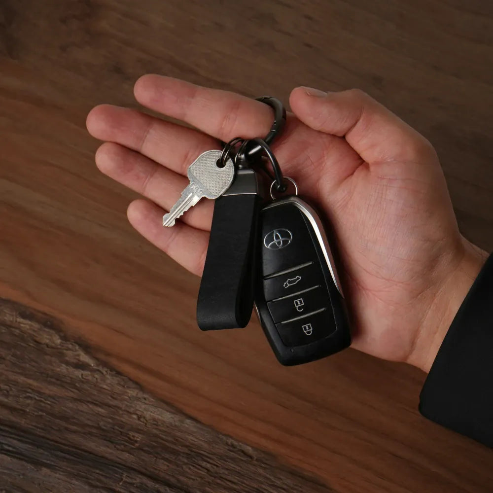 Snaphook Keychain | Raw Black