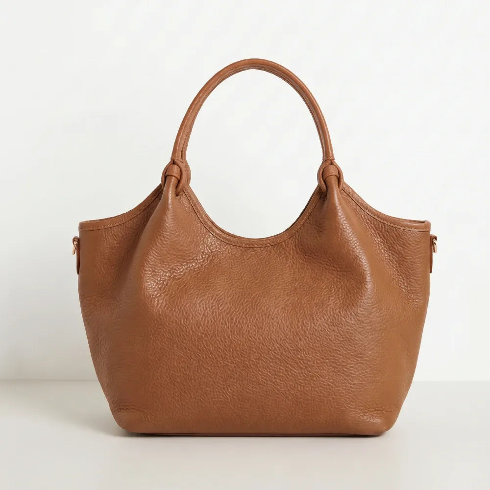 Tan Calf-Skin Rosa Bag