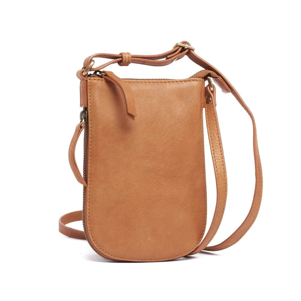Tan Danica Phone Bag