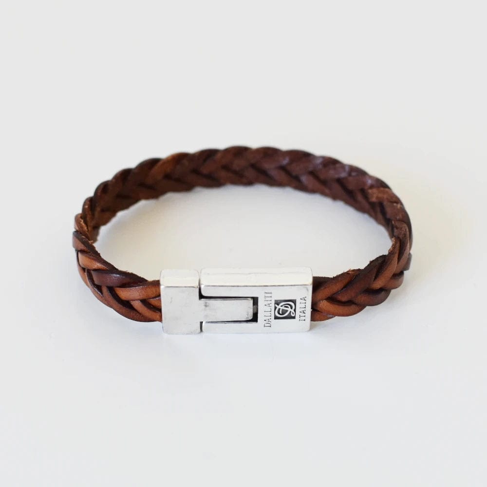 Tan / Medium Italian Leather Bracelet | BC202