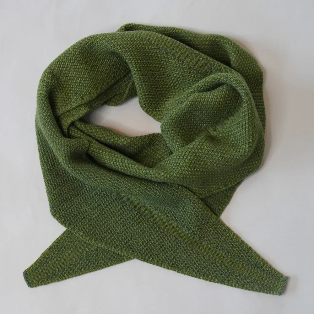 Taranaki Scarf in Merino | Totara Green