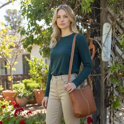 Taylor Cross Body Bag | Tobacco