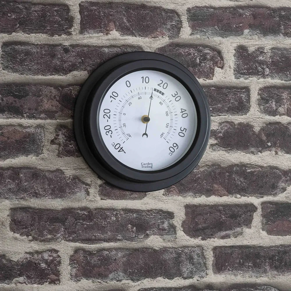 Tenby Thermometer | Steel Carbon