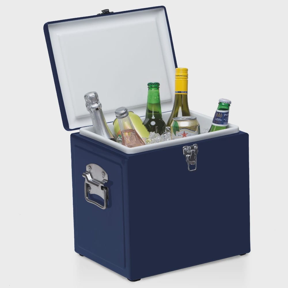 Vintage Cooler Box | Navy