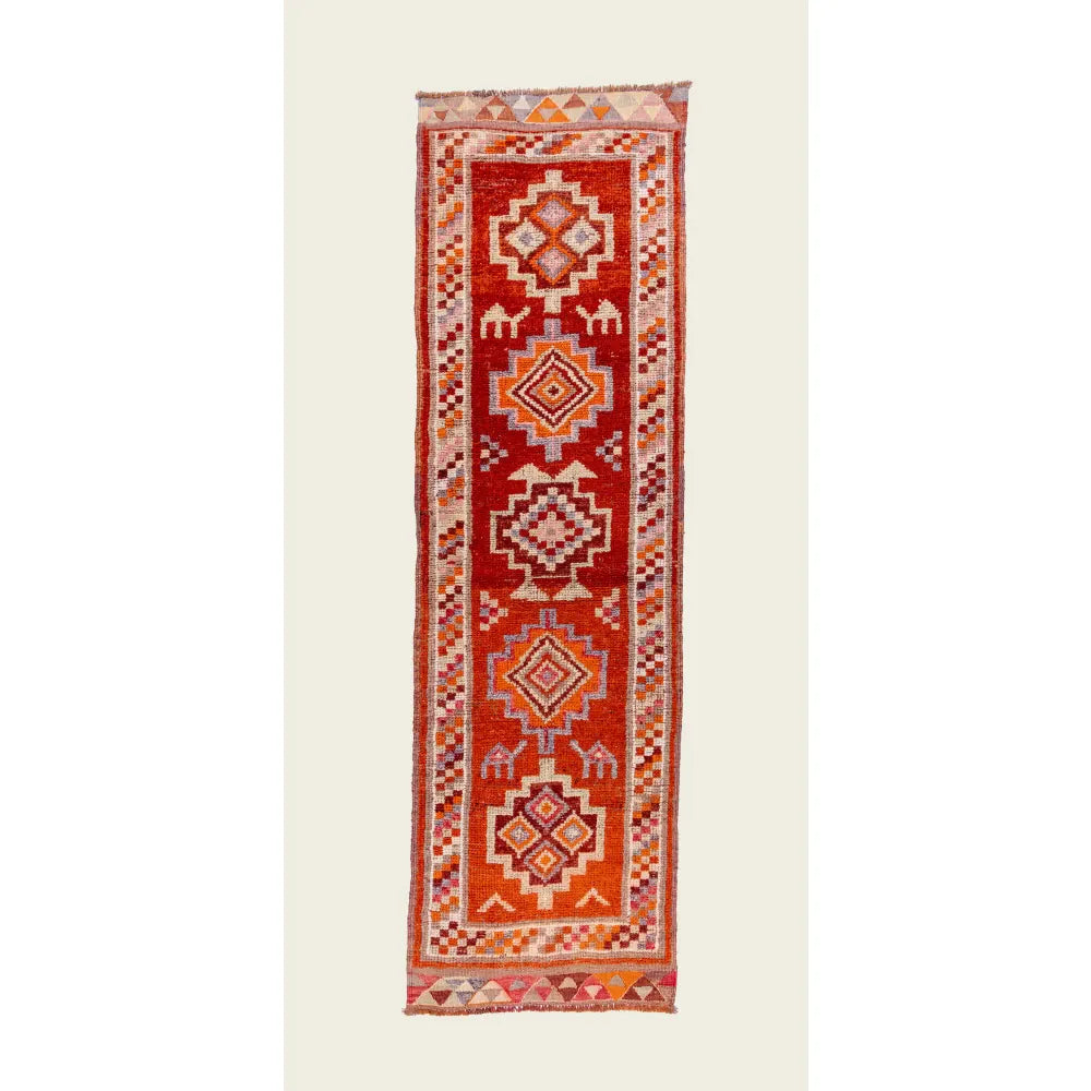 Vintage Herki Runner 1025 | 300 x 90 cm