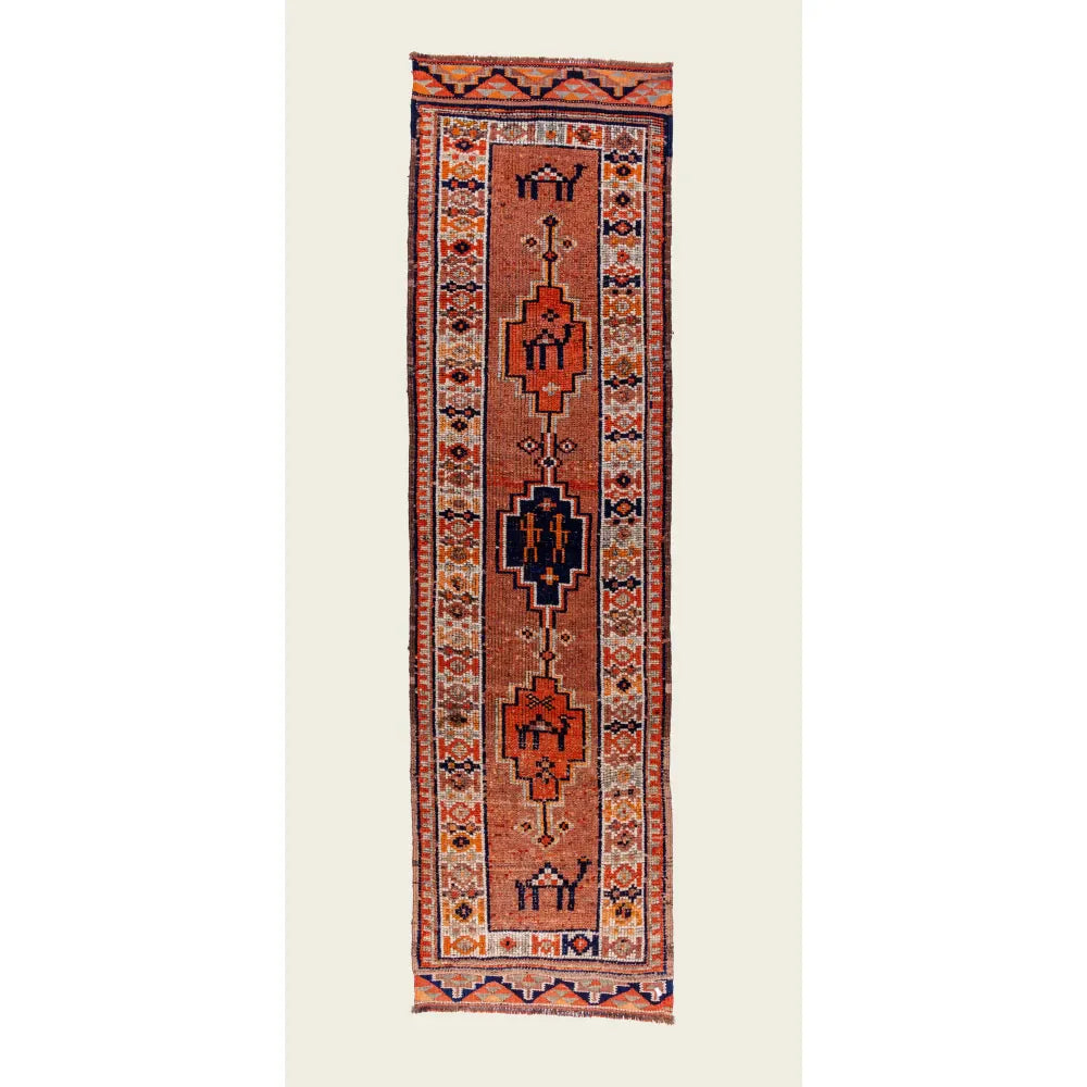 Vintage Herki Runner 1047 | 312 x 88 cm