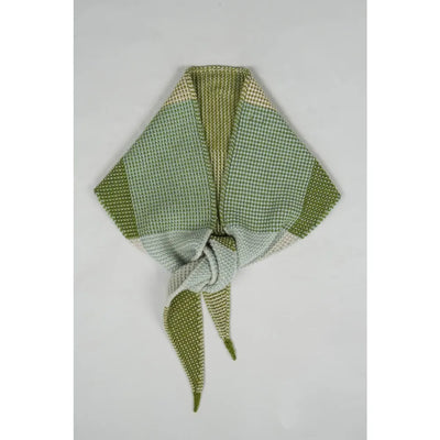 Waitaha Neckerchief in Merino | Spring Pikopiko