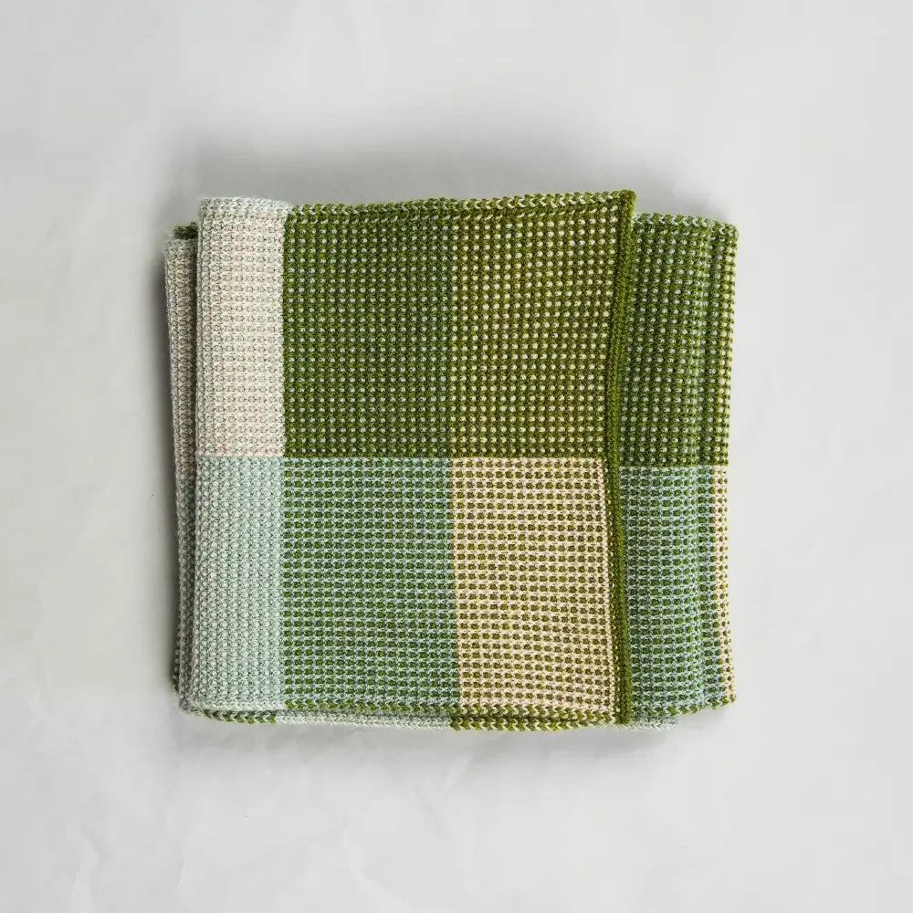 Waitaha Scarf in Merino | Spring Pikopiko