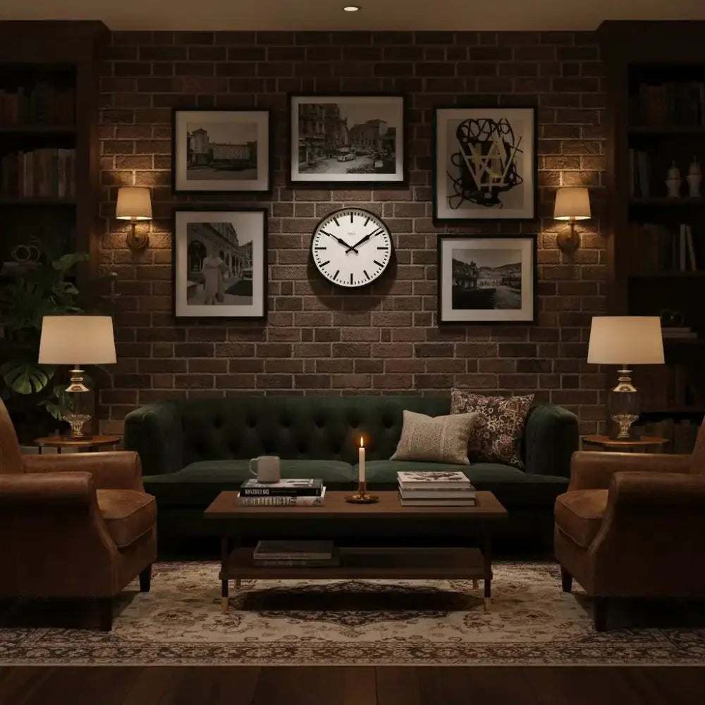 Wall Clock | Factory Black Station | 30cm