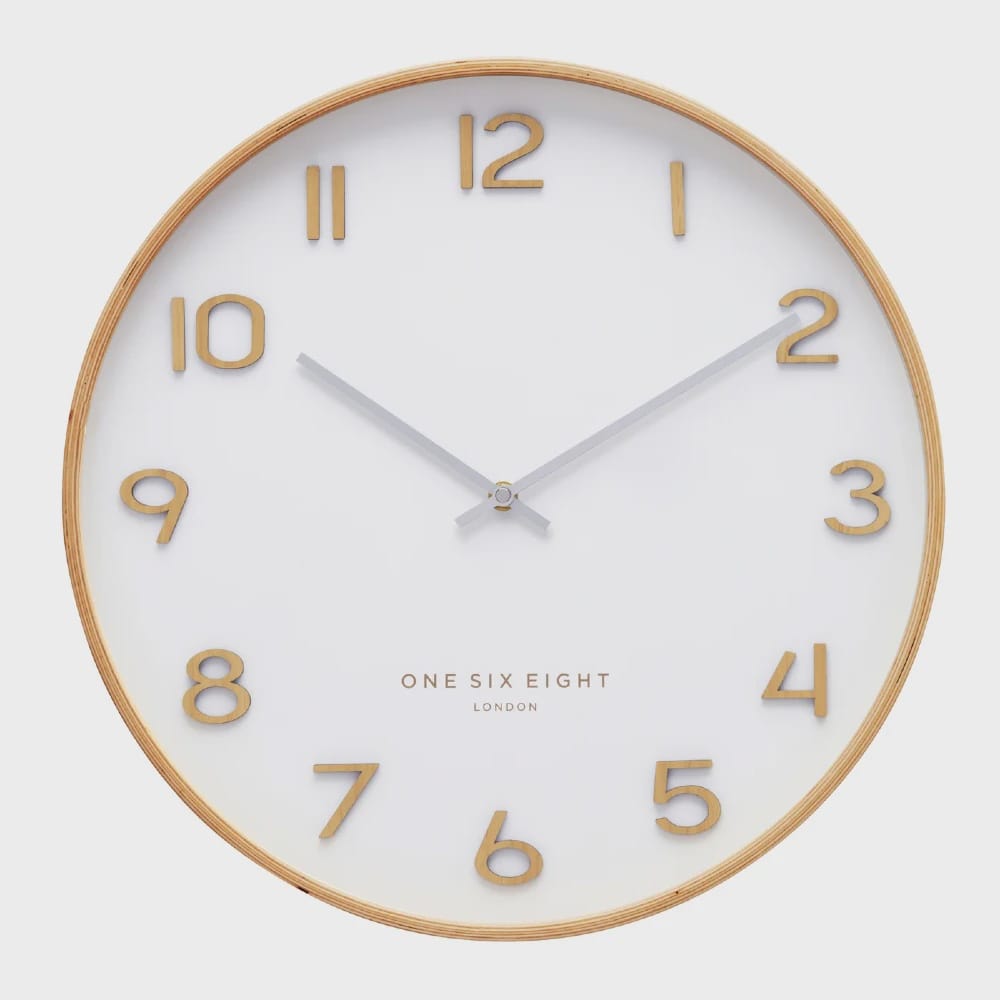 Wallace | Timber Wall Clock 41cm