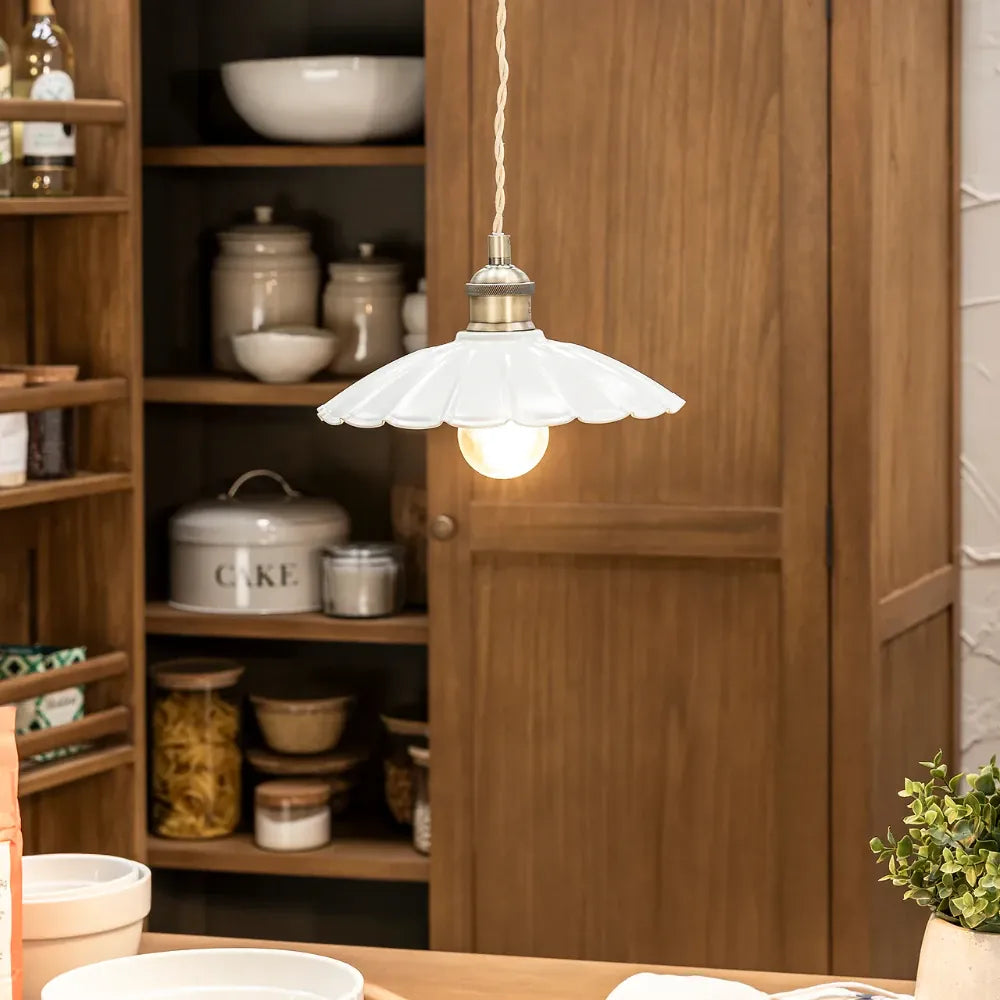 Wanstrow Ceiling Pendant | Steel Clay | Small