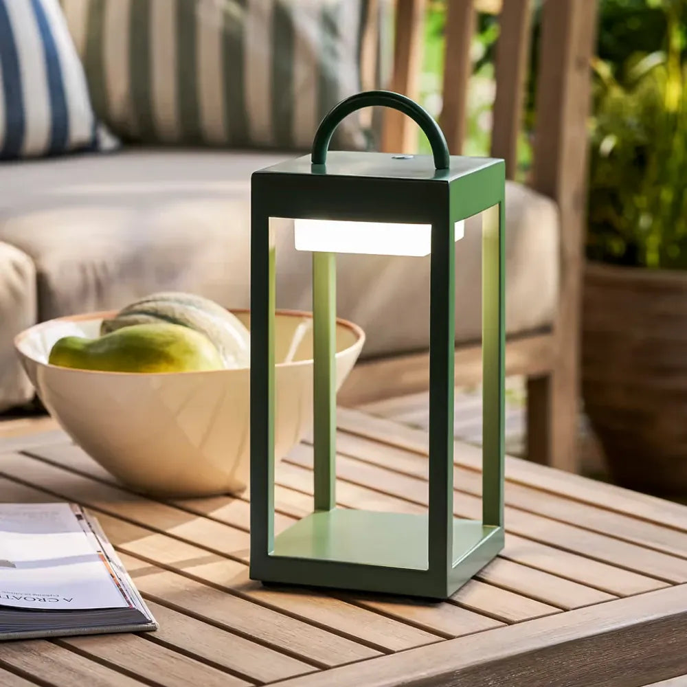 Winstone Rechargeable Lantern | Steel Thistle Green