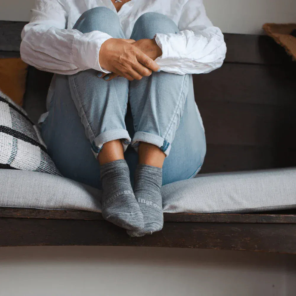 Women's Merino Ankle Socks | Grey