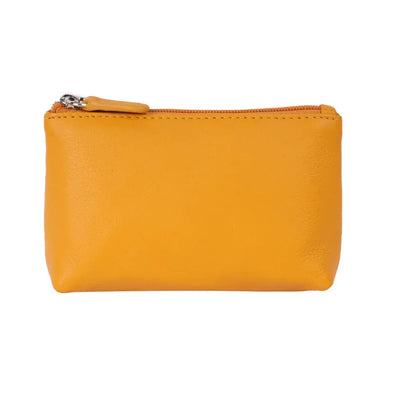 Yellow Leather Purse