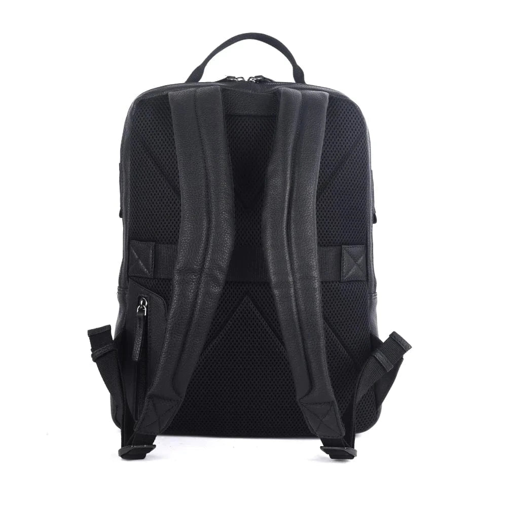 York Leather Backpack | Black