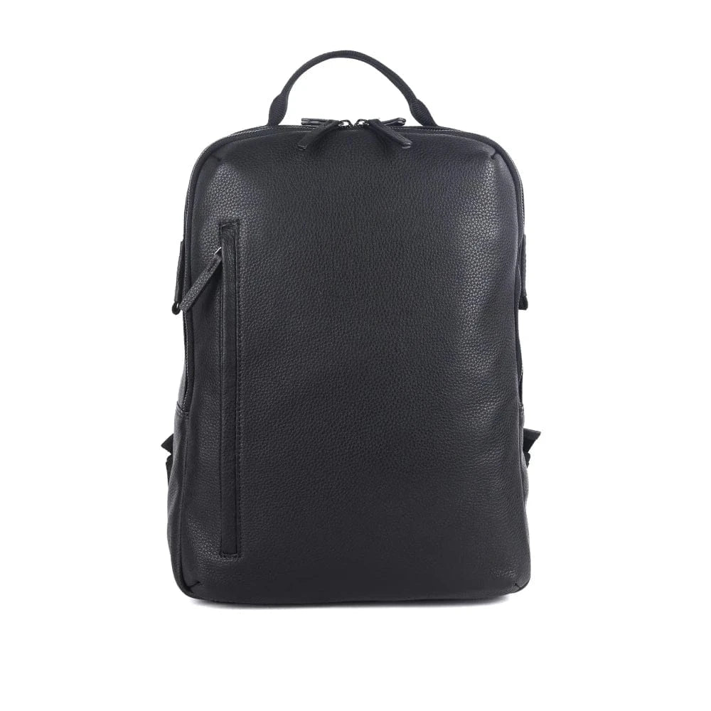 York Leather Backpack | Black