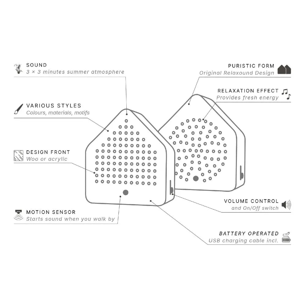 Zirpybox Surround Sound | White