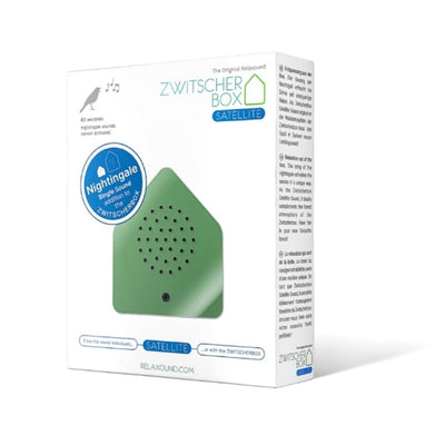 Zwitscherbox Nightingale Bird Box | Green
