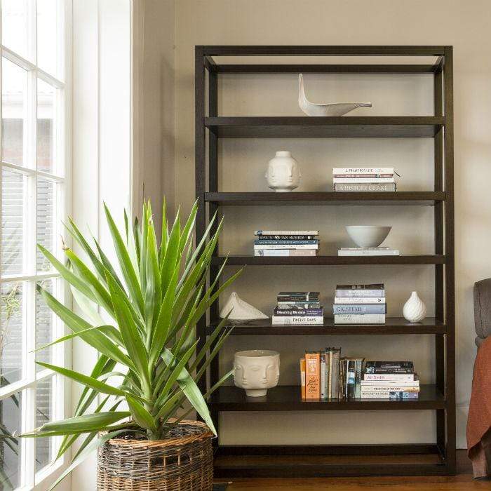 2000 (H) x 1200 (W) x 400 (D) Oak Open Bookcase | Cranfields Wellington