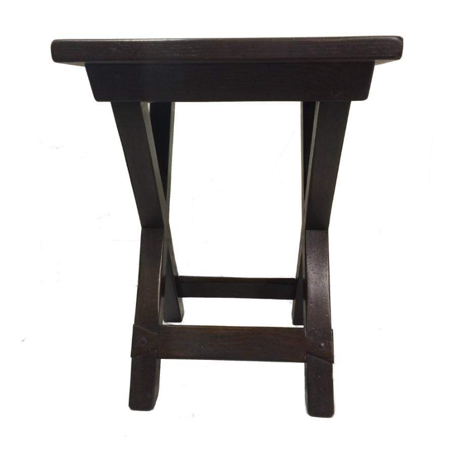 46x46x60 Trestle Side Table