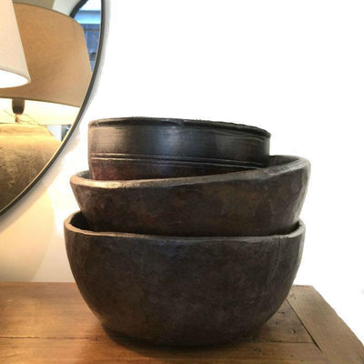 Ancient Fruitwood Bowl | Nepal