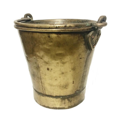 Anglo-Indian Brass Ice Bucket