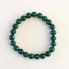 Bead Bracelet | Green Agate 8mm