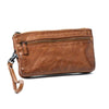 Beverly- Leather Wrist Clutch Bag