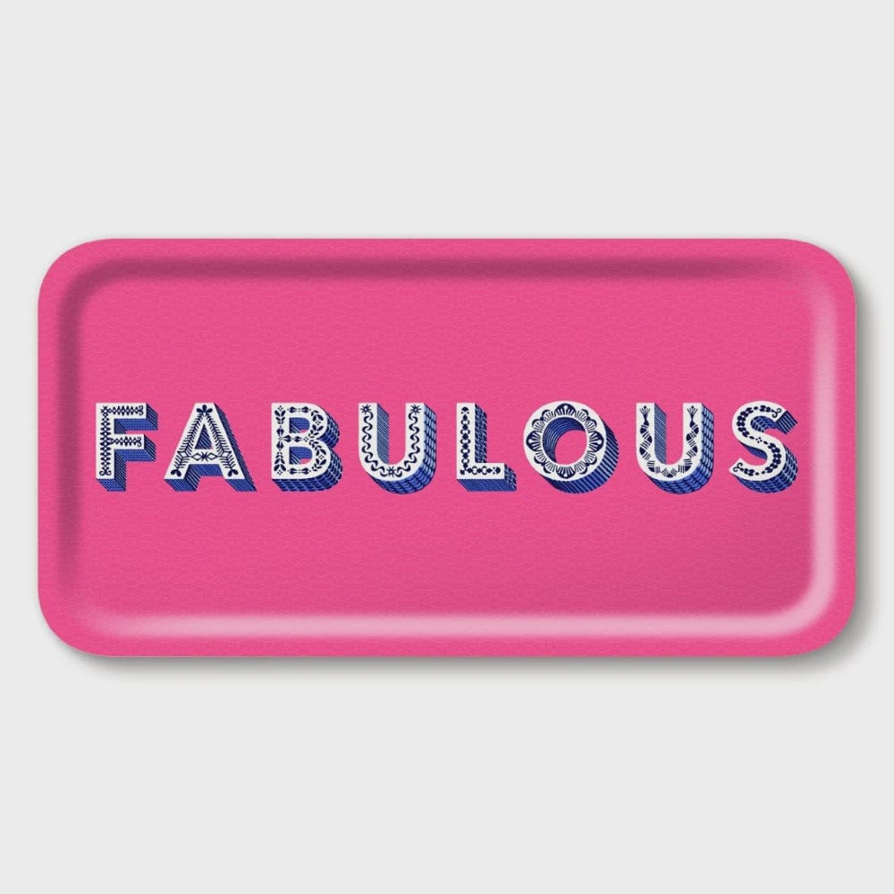 Birchwood Tray | Fabulous/Bright Pink