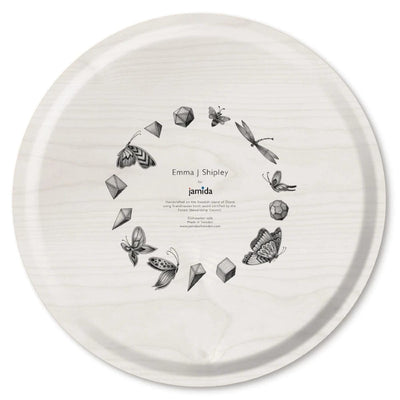 Birchwood Tray Large Round | Zambezi/Teal
