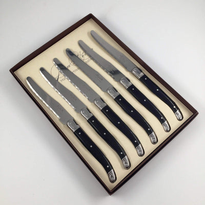 Laguiole - Gift Box Round table Knives