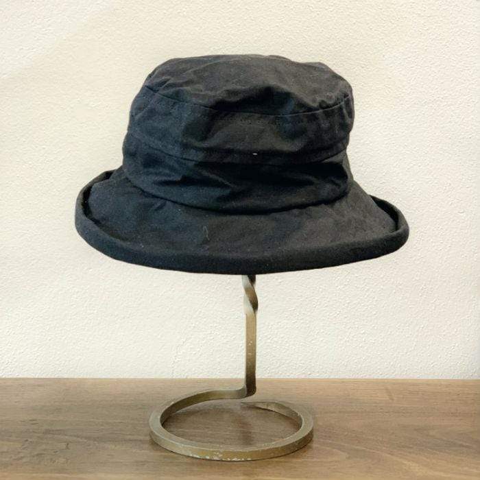 Black Oilskin Hat | NZ made | Black
