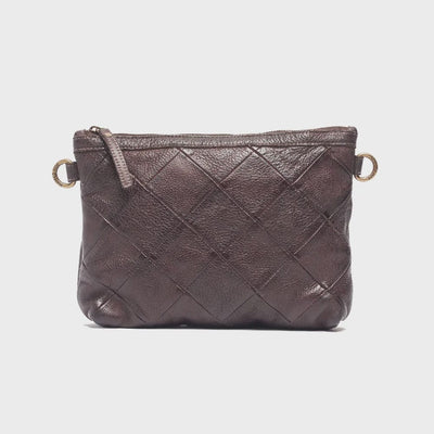 Brown Anna Leather Sling Bag