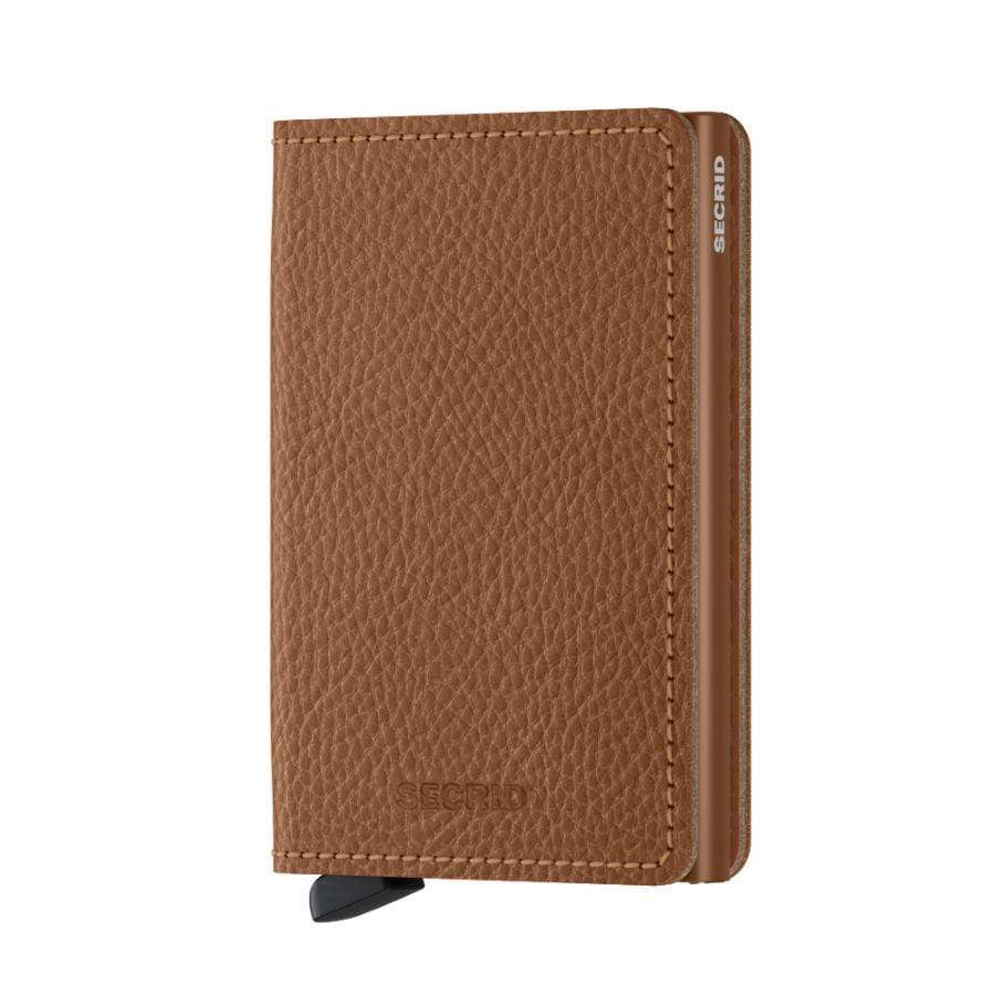 Caramello Secrid Slim Wallet Veg Tanned