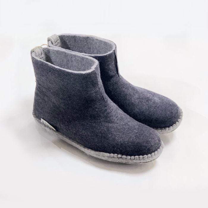 Charcoal | Felted Boot
