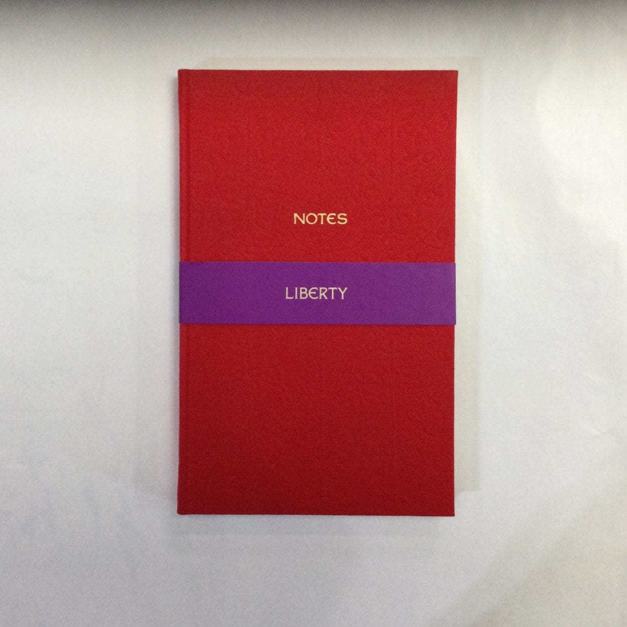 Christian Lacroix Liberty Embroidered A5 Notebook | Red