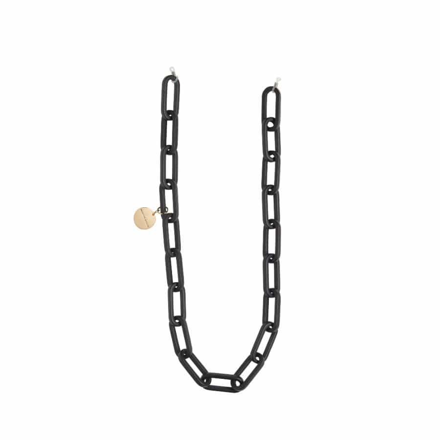 Chunky Links Eyeglass Chain | Black Matt