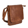 Cognac Freeman Leather Bag