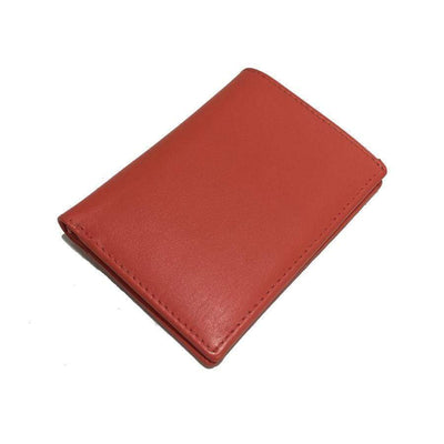 Coral Zip/Notes Card Holder