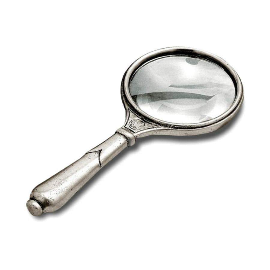 Cosi Tabellini Italian pewter Magnifying Glass