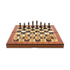 Dal Rossi Walnut Folding Chess Set