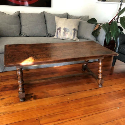 French Antique Cherry Coffee Table