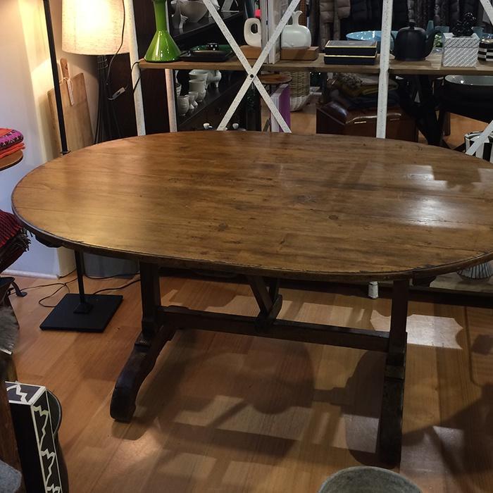 French Antique Vendange Table