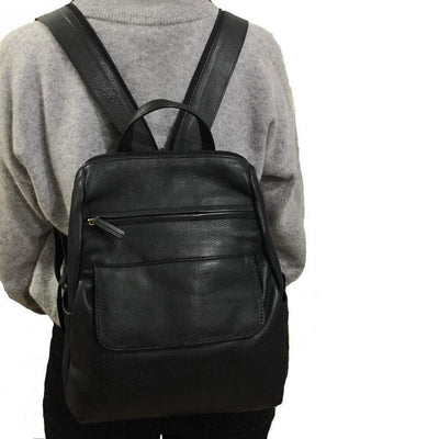 Iris Leather Backpack
