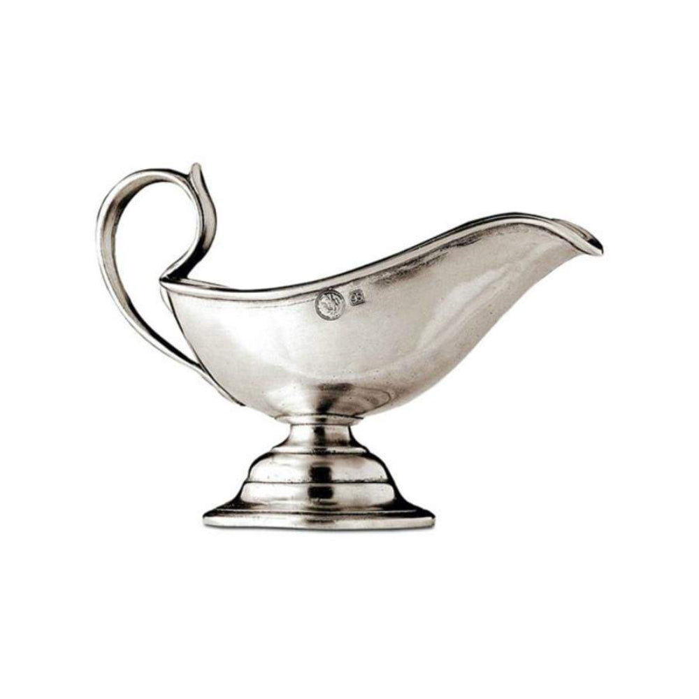 Italian Pewter Gravy Boat