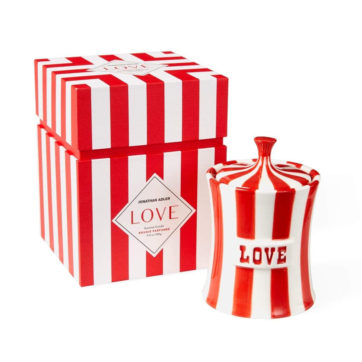 Jonathan Adler Vice - Love -Red Candle